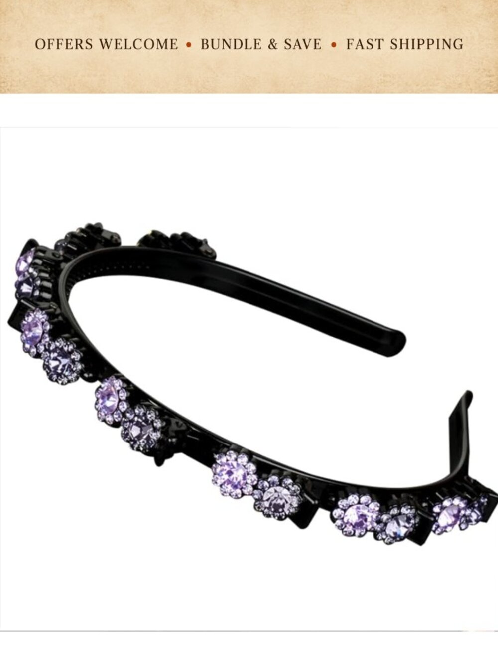 Double Bangs Hairstyle Hairpin Hairband with Clips ABS Resin Twist Clip